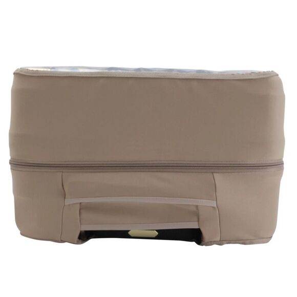 Marcy McKenna 18"-22" Clear Design PVC Material Nylon Sides Luggage Cover NWT - Picture 2 of 9